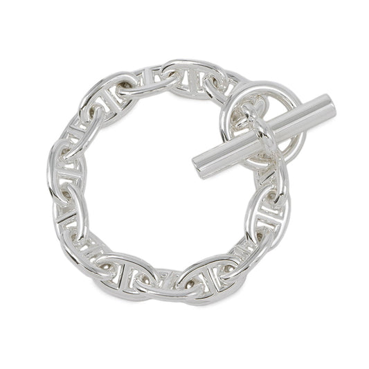 HERMES Chaine d'Ancre Bracelet 14 frames Size MM SV925