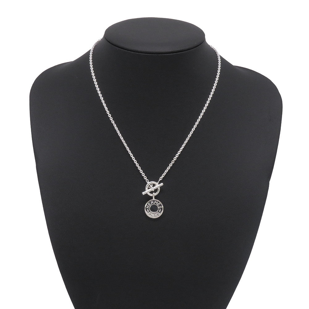 HERMES Sellier Amulette Necklace SV925