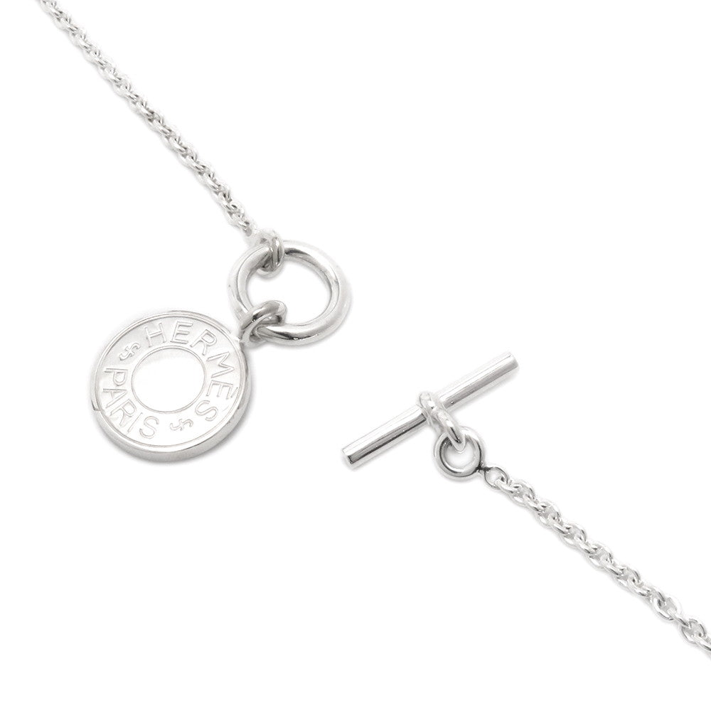 HERMES Sellier Amulette Necklace SV925