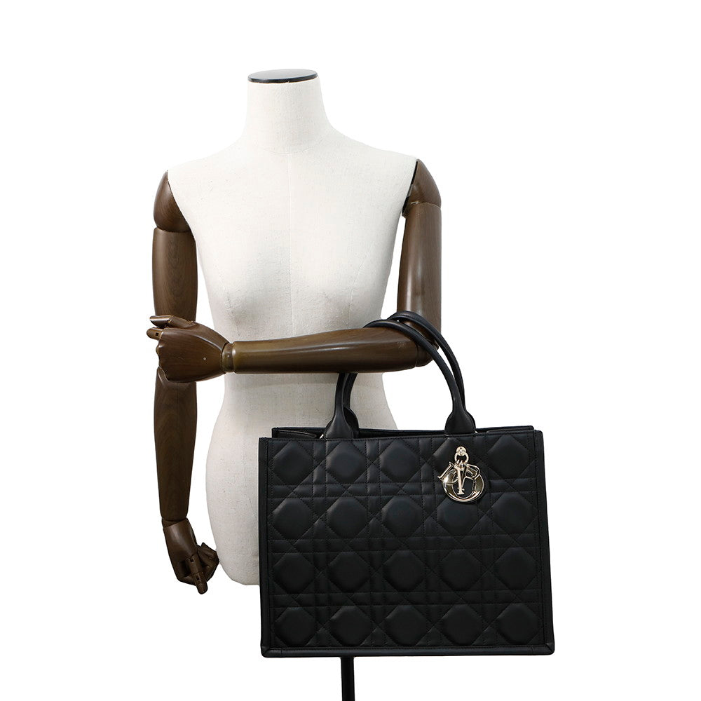 Dior Book tote BlackM1324OWHP Leather Size Medium