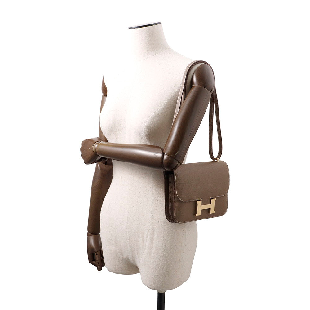 HERMES Constance 3 Miroir Etoupe Epsom Size Mini