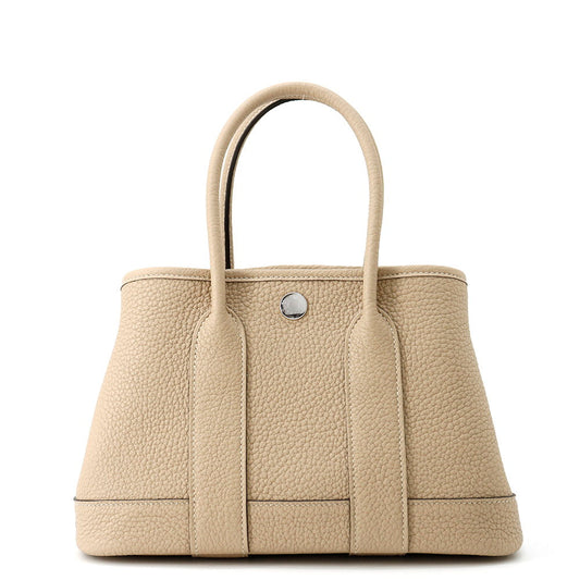 HERMES Neo Garden Trench Negonda Leather Size 23