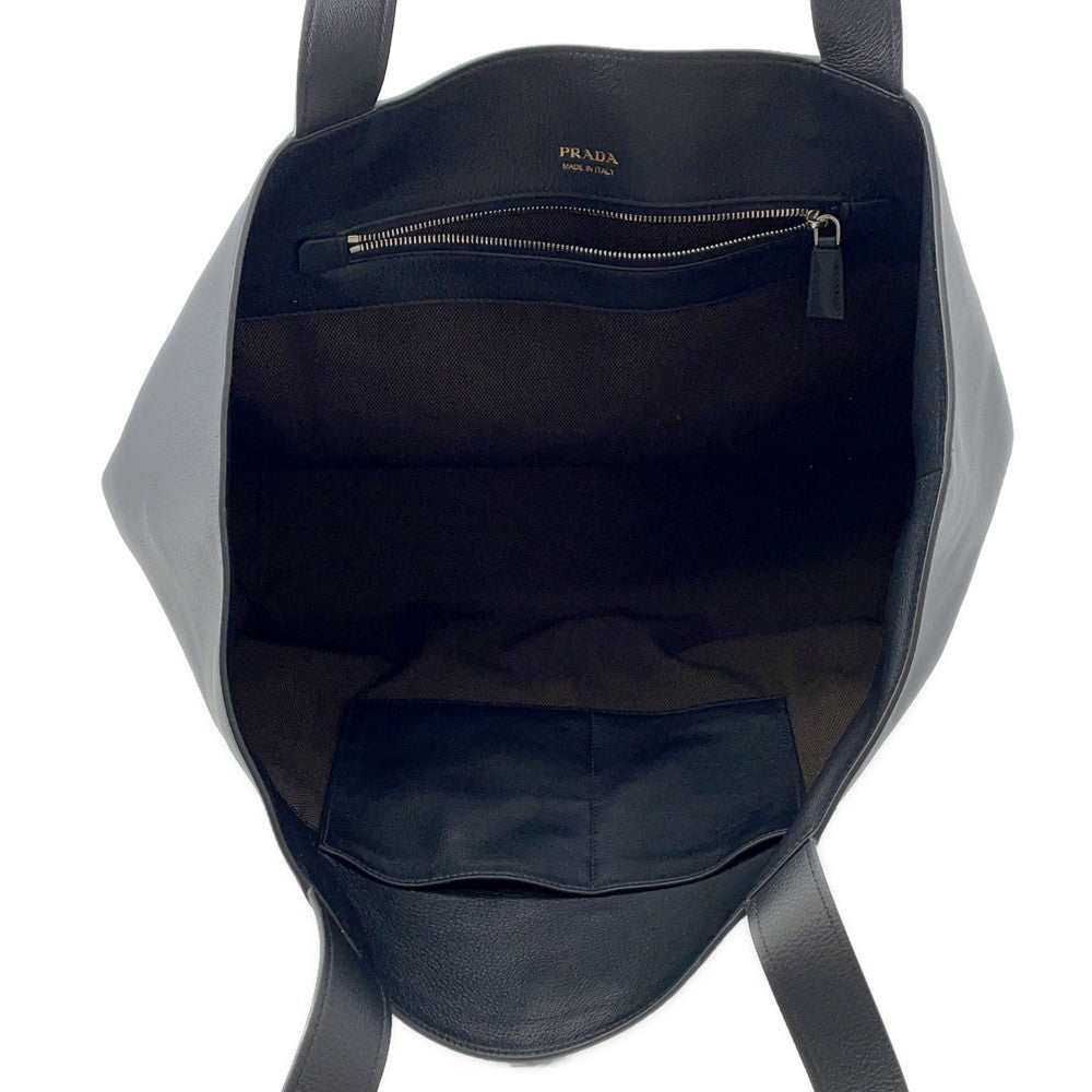 PRADA Tote Bag Black2VG123 Leather