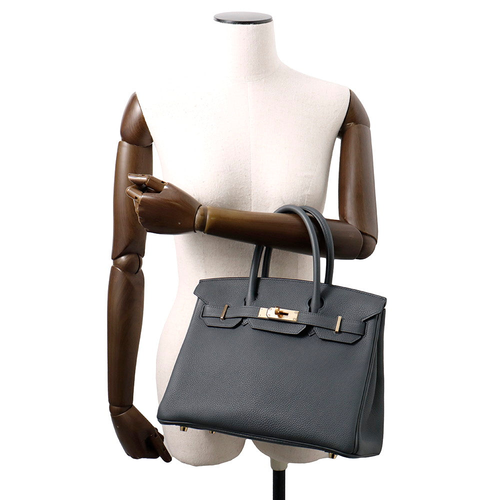 HERMES Birkin 30 Grimist Togo Leather Size 30