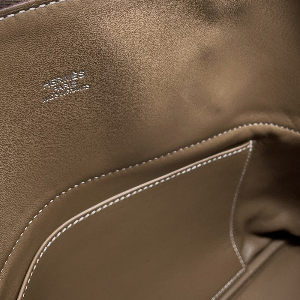 HERMES Bolide Etoupe Taurillon Clemence Size 31