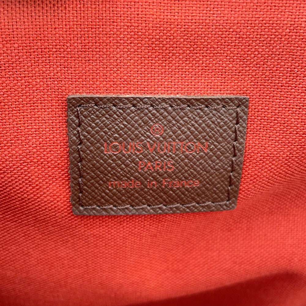 LOUIS VUITTON Belem RedN51173 Damier Ebene Canvas Size PM