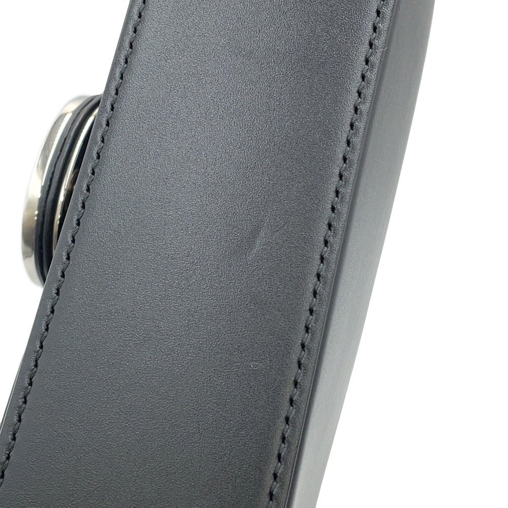 GUCCI Petit GGShoulder Black739722 Leather Size Mini