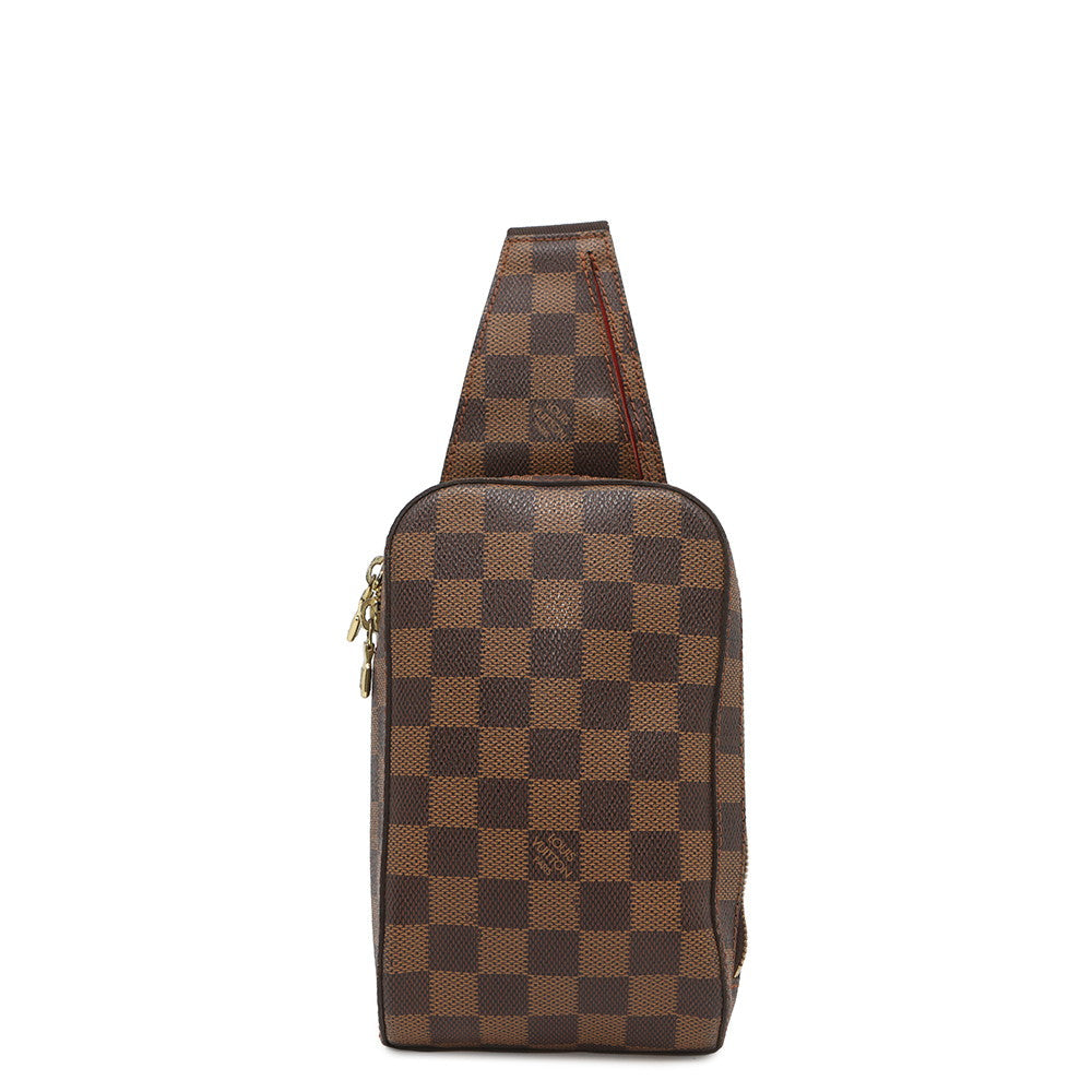 LOUIS VUITTON Geronimos RedN51994 Damier Ebene Canvas