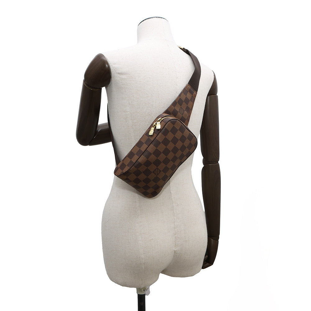 LOUIS VUITTON Geronimos RedN51994 Damier Ebene Canvas