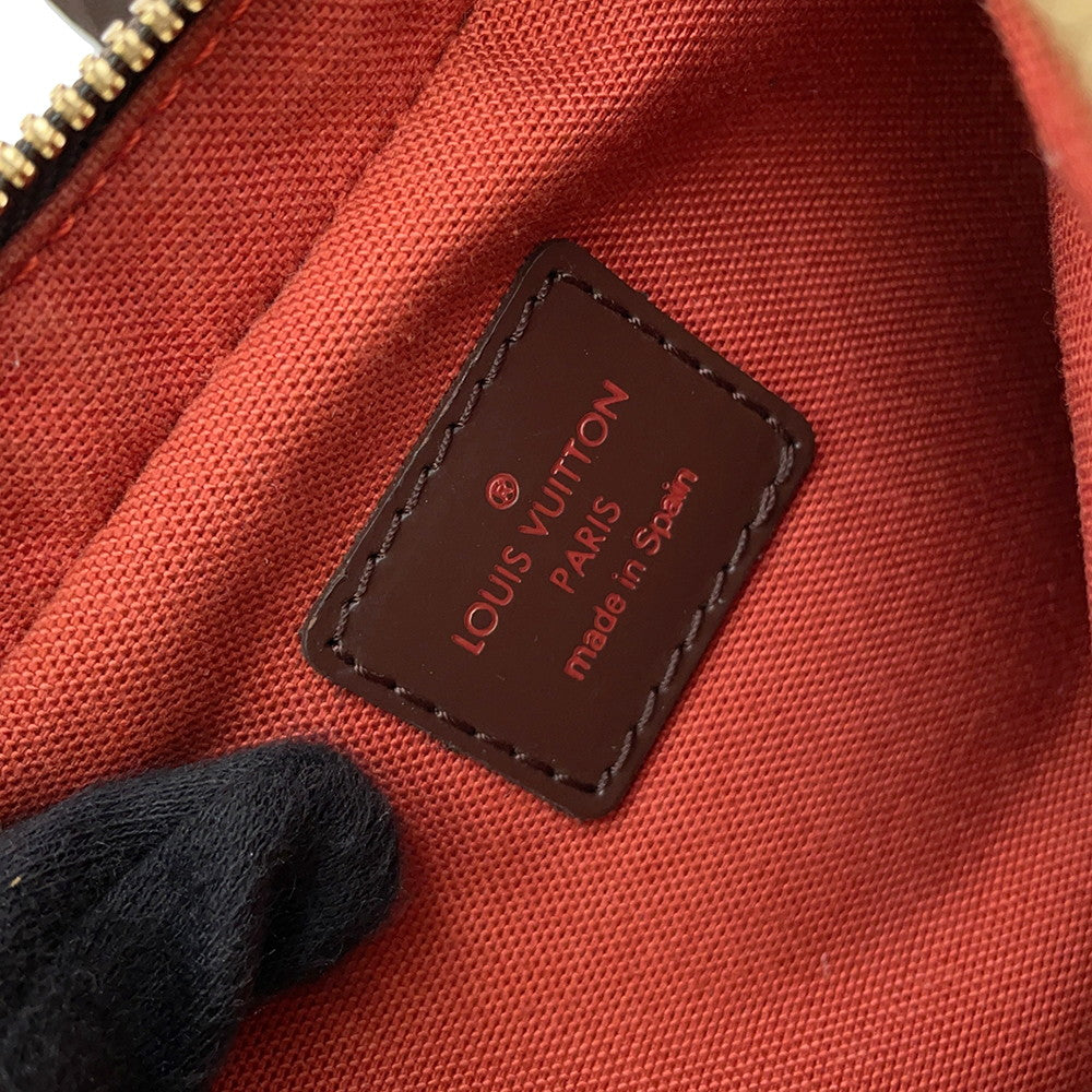 LOUIS VUITTON Geronimos RedN51994 Damier Ebene Canvas