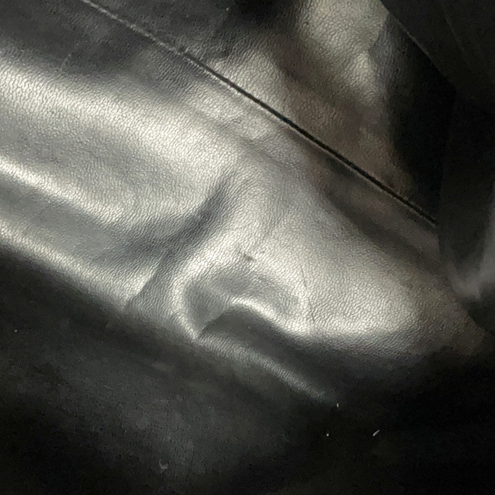 CHANEL CC Logo Cocoball Tote BlackA03578 Caviar Leather