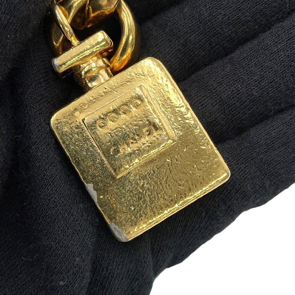 CHANEL Perfume Motif ChainBelt Gold Metal