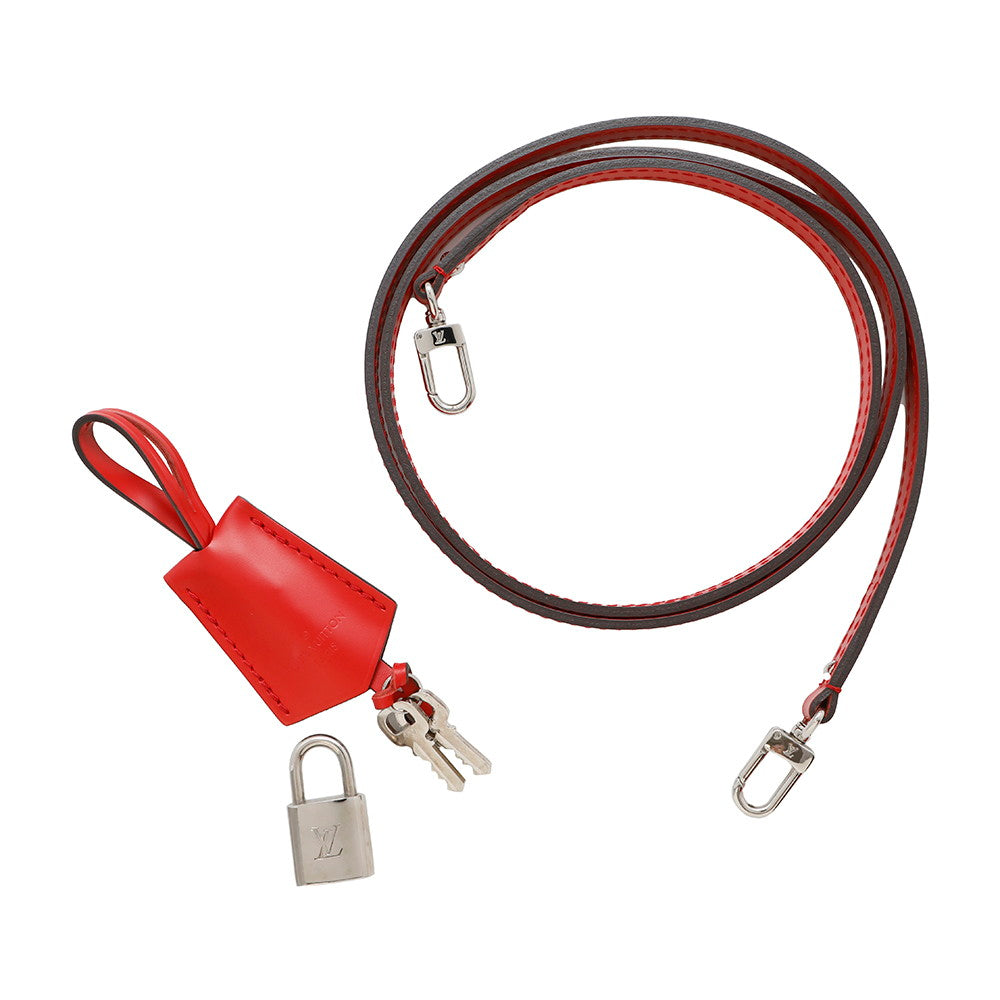 LOUIS VUITTON Alma CoquelicotM41160 Epi Leather Size BB