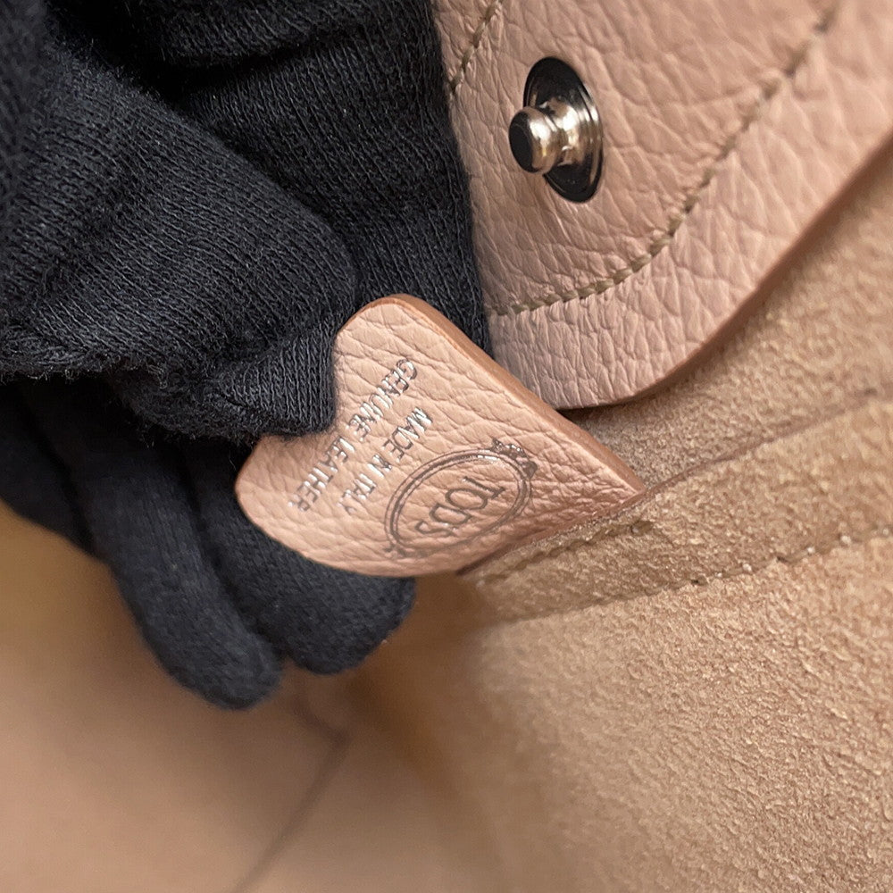 TOD’S Tote Bag Light PinkXBWAOSA0200 Leather