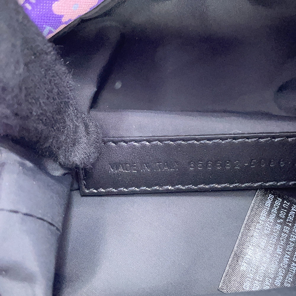 BALENCIAGA Wheel XS 2WAYBag Purple656682 Nylon