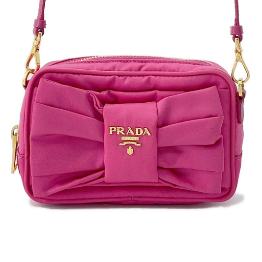 PRADA Ribbon Shoulder Pink1N1727 Nylon