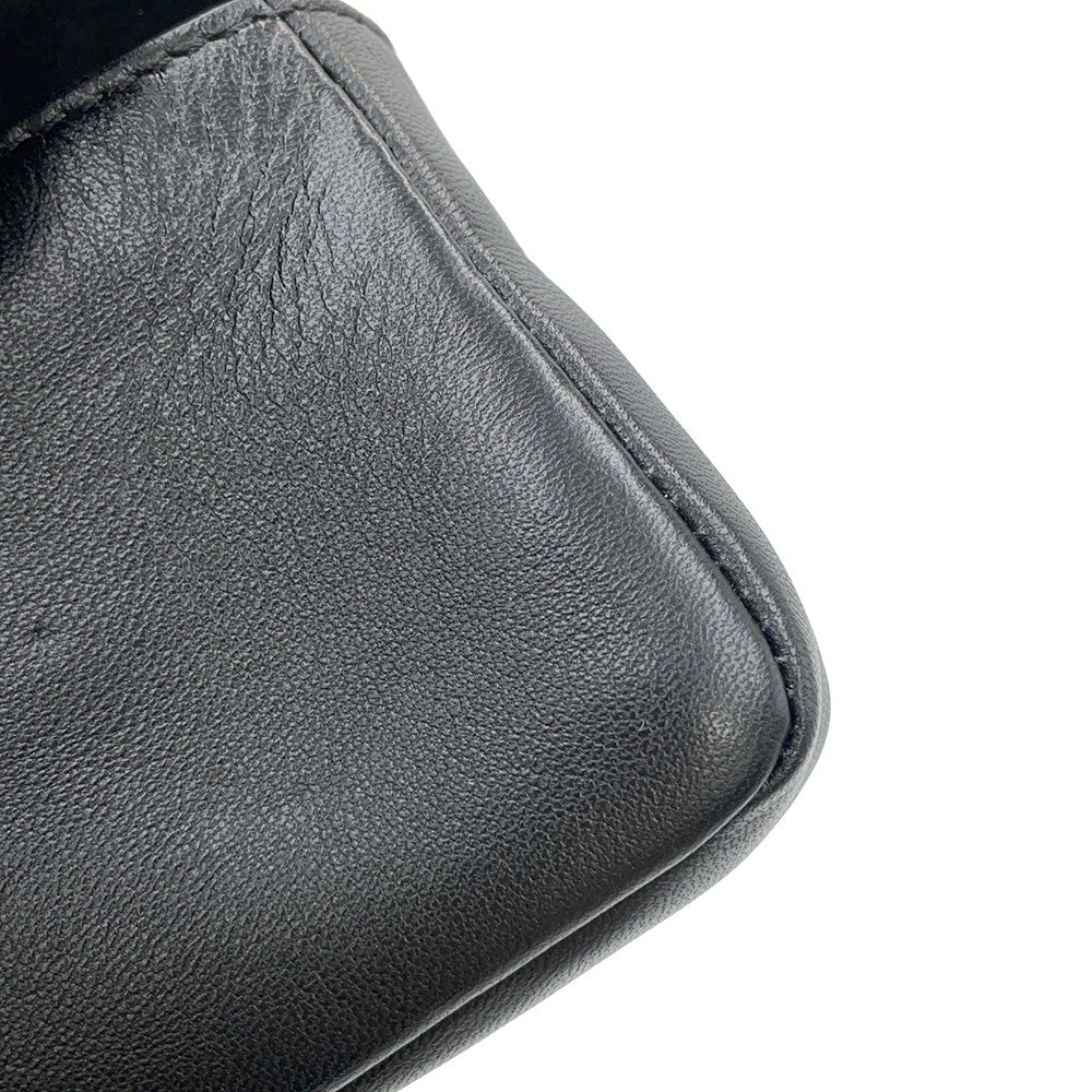 FENDI Monster Micro Bucket Shoulder Black8M0354 Leather