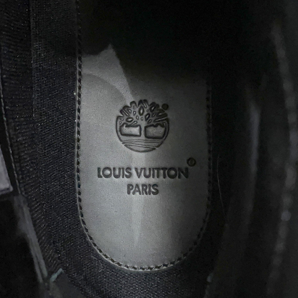 LOUIS VUITTON Timberland 6-IN EncreBoots Black1AD73B Suede leather Size 7