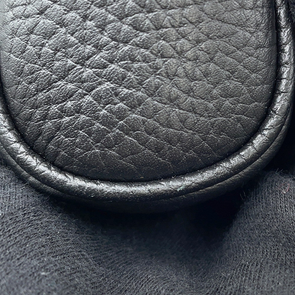 GUCCI jumbo GG messenger bag Black760235 Leather Size Small