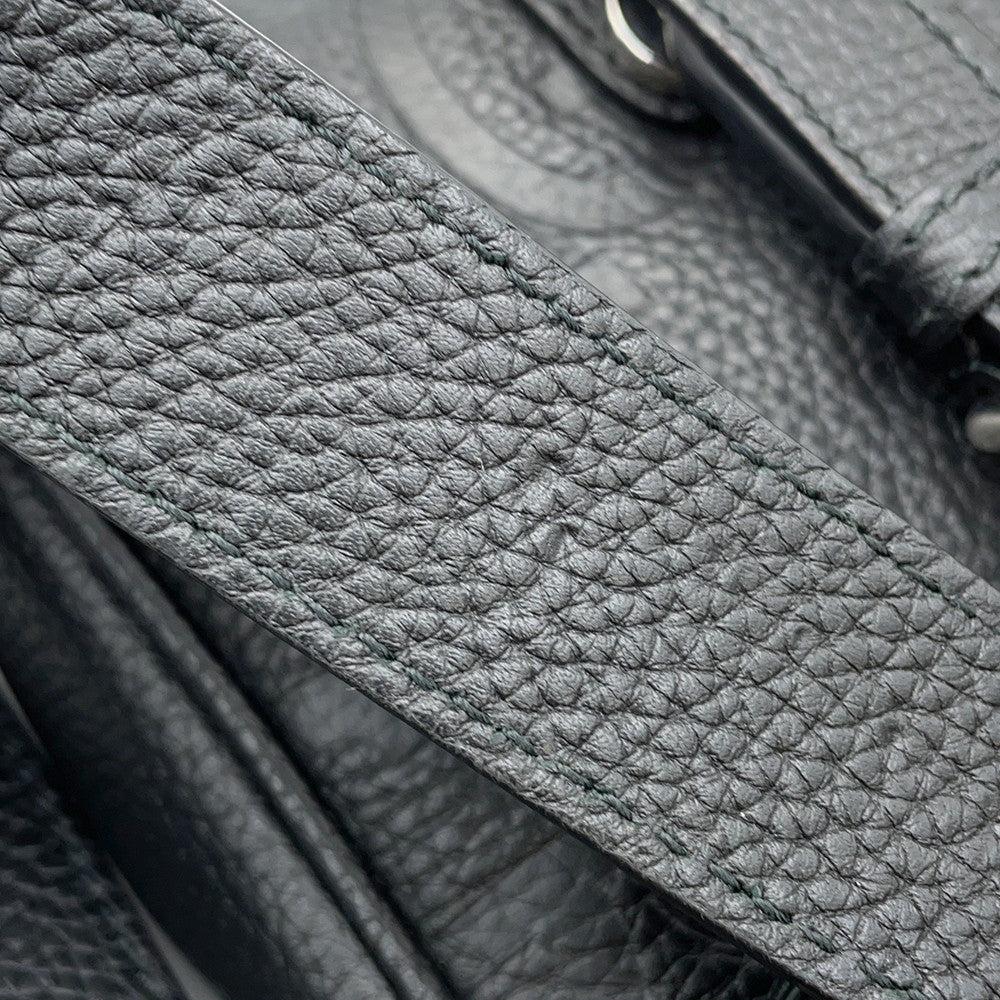 GUCCI jumbo GG messenger bag Black760235 Leather Size Small