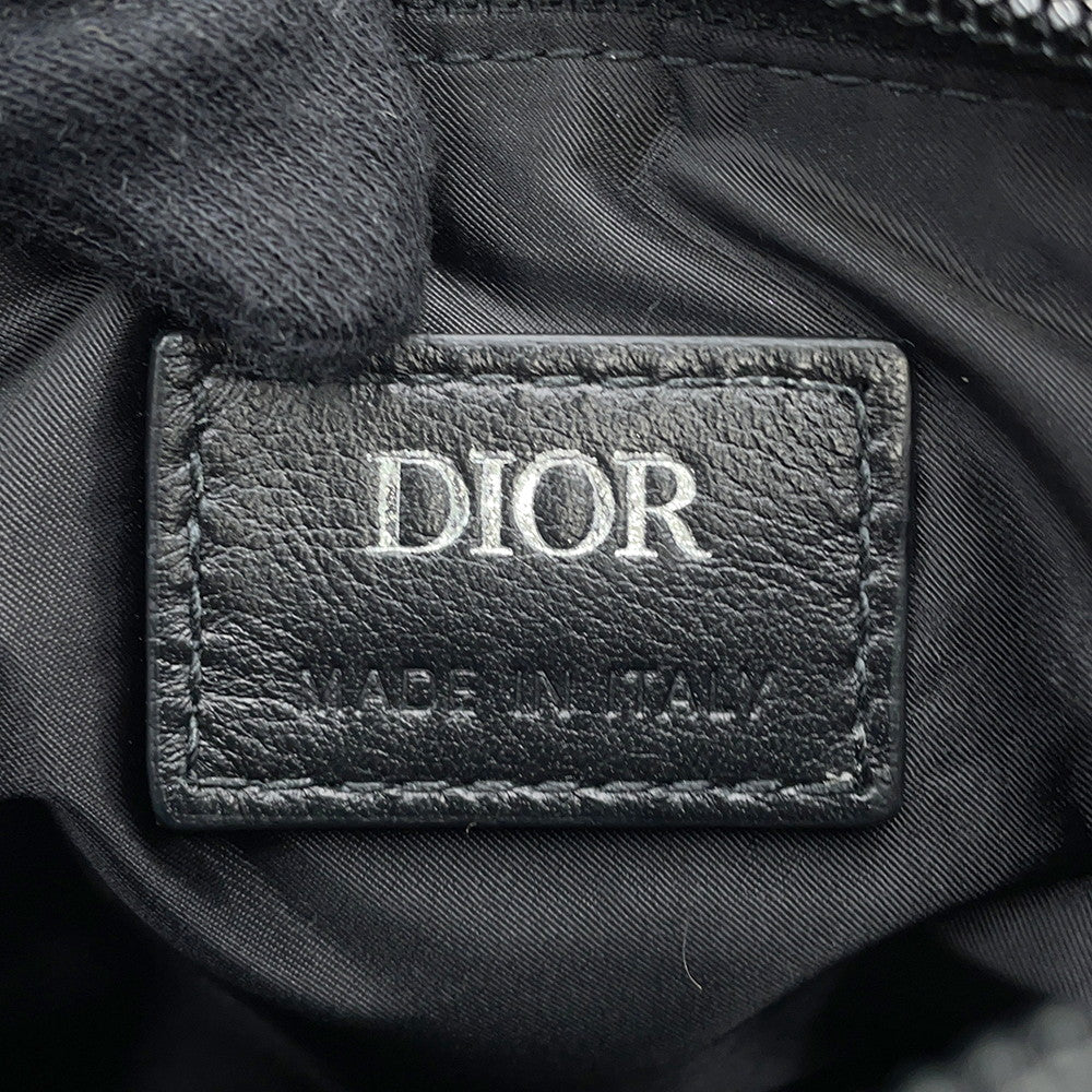 Dior Saddle Shoulder Black Nylon