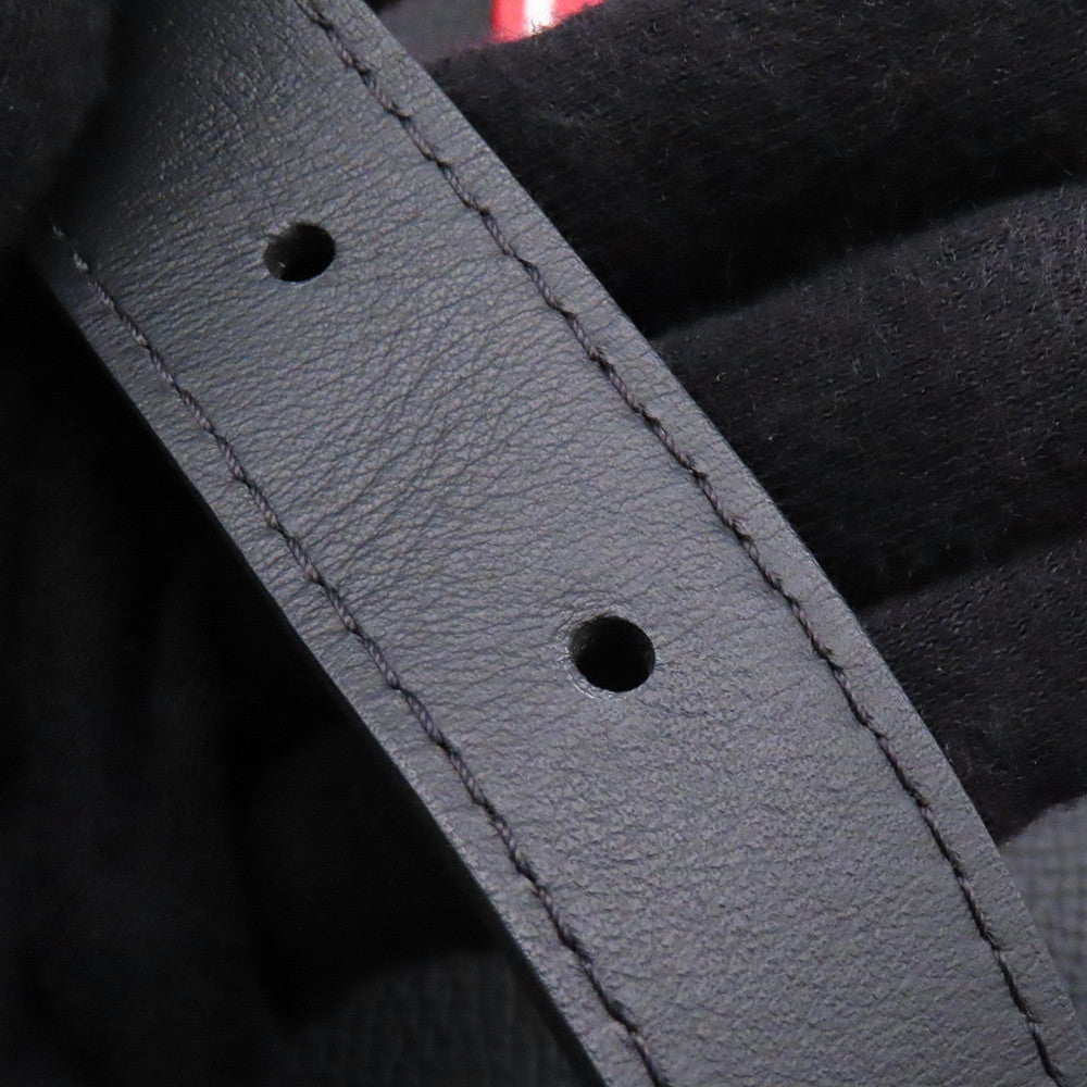 LOUIS VUITTON Busus Tokyo NoirM45971 Monogram Denim Taurillon Leather