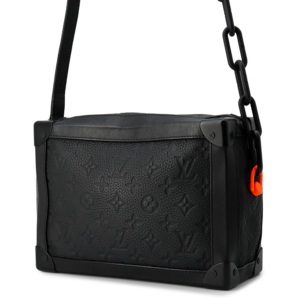 LOUIS VUITTON Soft Trunk Monogram NoirM53288 Taurillon Leather Monogram