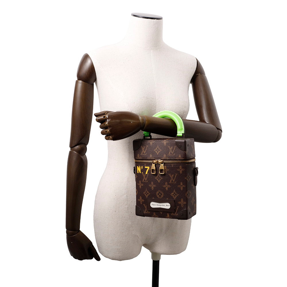 LOUIS VUITTON Vertical Box Trunk GreenM59664 Monogram