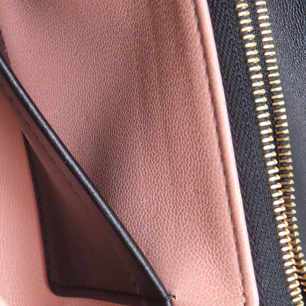 LOUIS VUITTON PochetteCoussin NoirM80742 Lamb Leather Monogram・Pattern