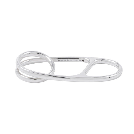 HERMES Chaine d'Ancre Punk Triple Ring Size 57/#15#17#19H124602B SV925