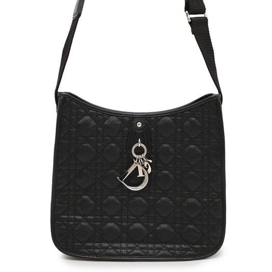 Dior Cannage Messenger BlackM1022PPCD Coating canvas
