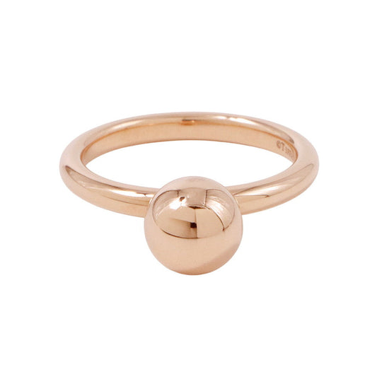 TIFFANY&Co. Hardware ball Ring Size #11 18K Pink Gold