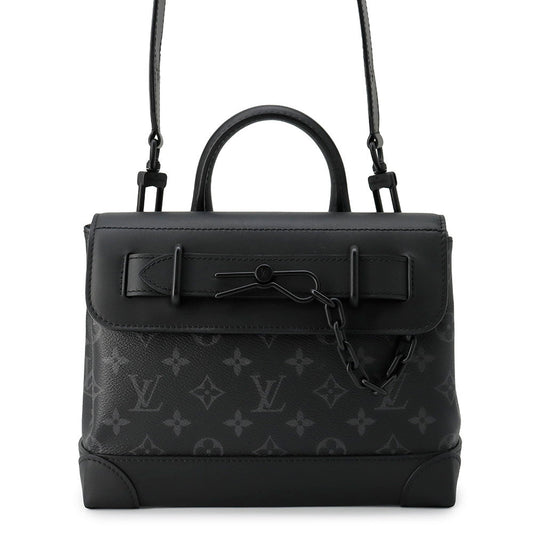 LOUIS VUITTON Steamer NoirM46953 Monogram Eclipse Size PM