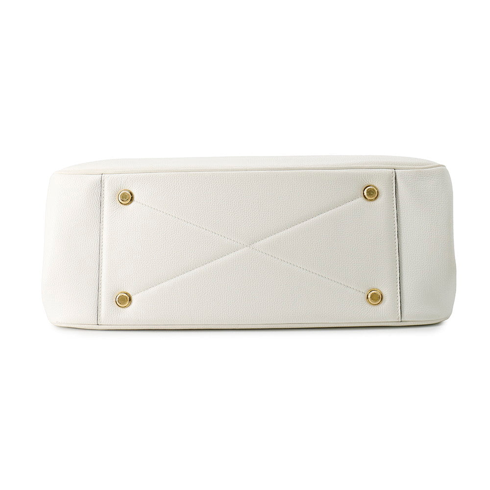 LOUIS VUITTON All set White/BlackM57203 Leather Size MM