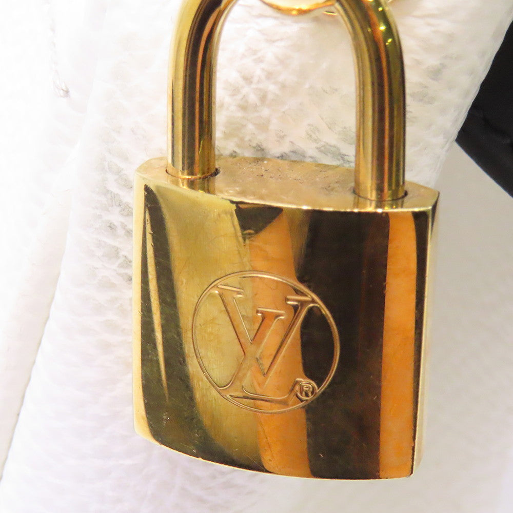 LOUIS VUITTON All set White/BlackM57203 Leather Size MM