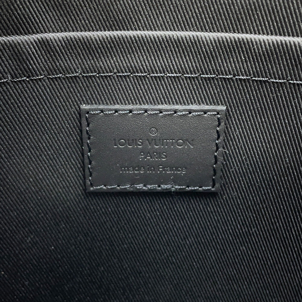 LOUIS VUITTON Stand/Pouch NoirN60450 Damier Infini Leather