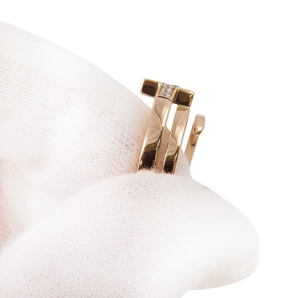 TIFFANY&Co. T Square Wrap Ring Size Approximately No. 10 18K Pink Gold
