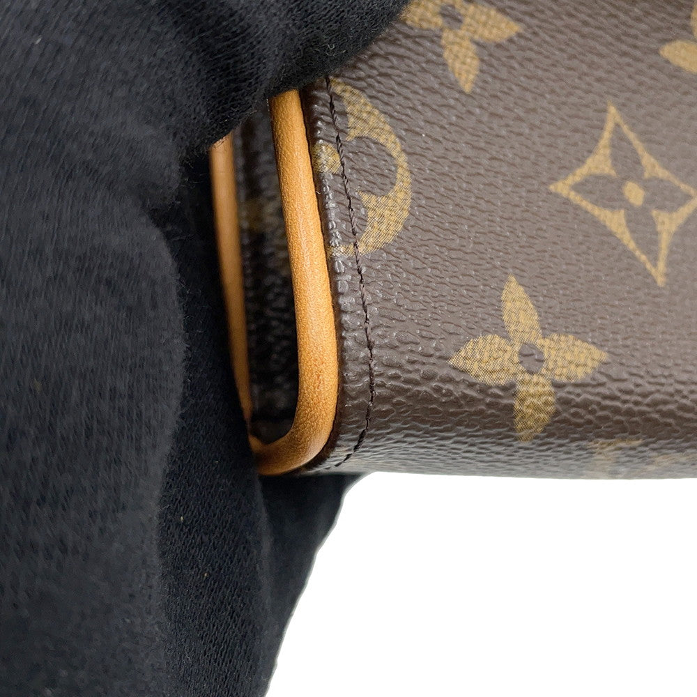 LOUIS VUITTON Pochette Florentine BrownM51855 Monogram Size XS