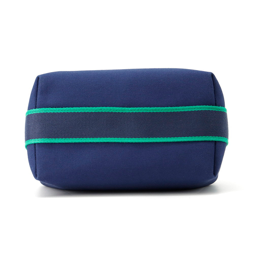 HERMES Brid a Black Navy/Green Canvas Size PM