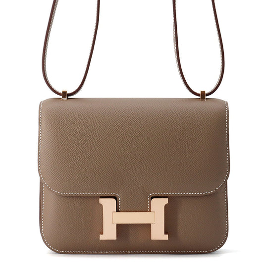 HERMES Constance 3 Miroir Etoupe Epsom Size Mini