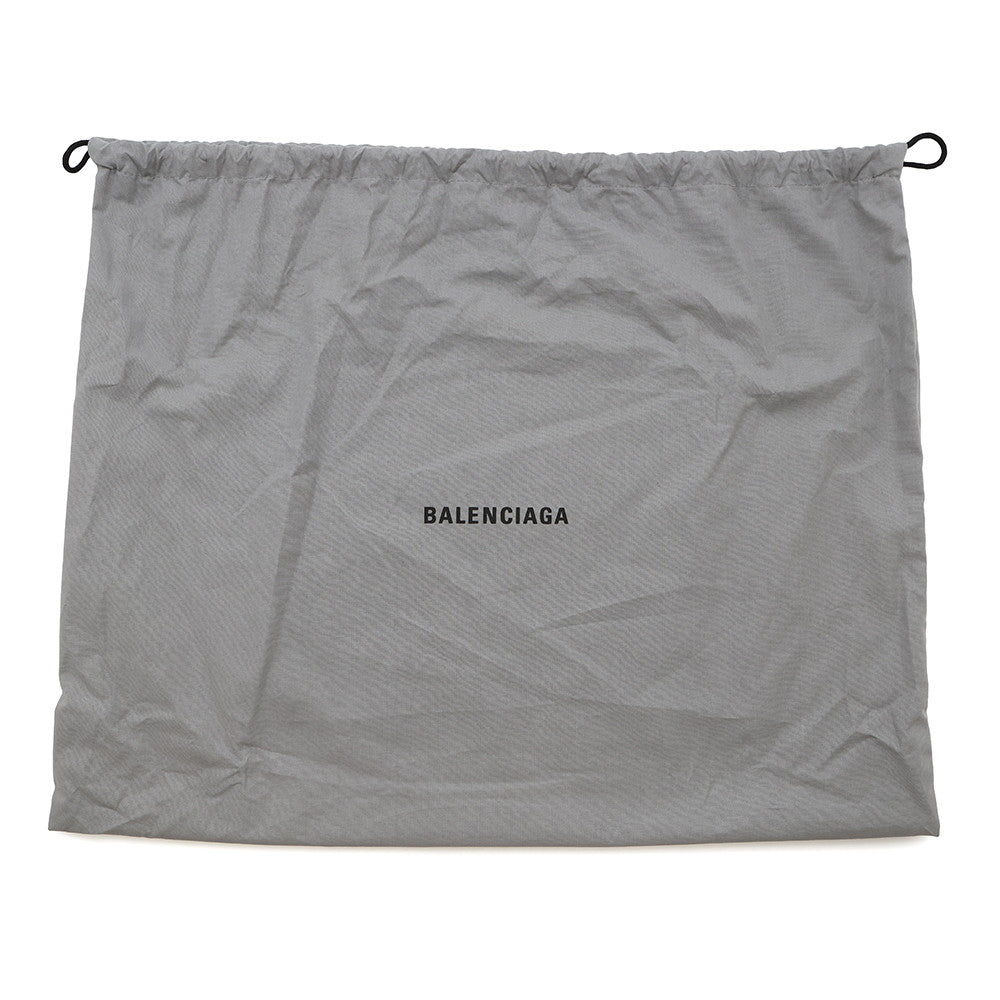 BALENCIAGA Hardware 2WAY Shoulder Bag Black671400 Canvas Leather