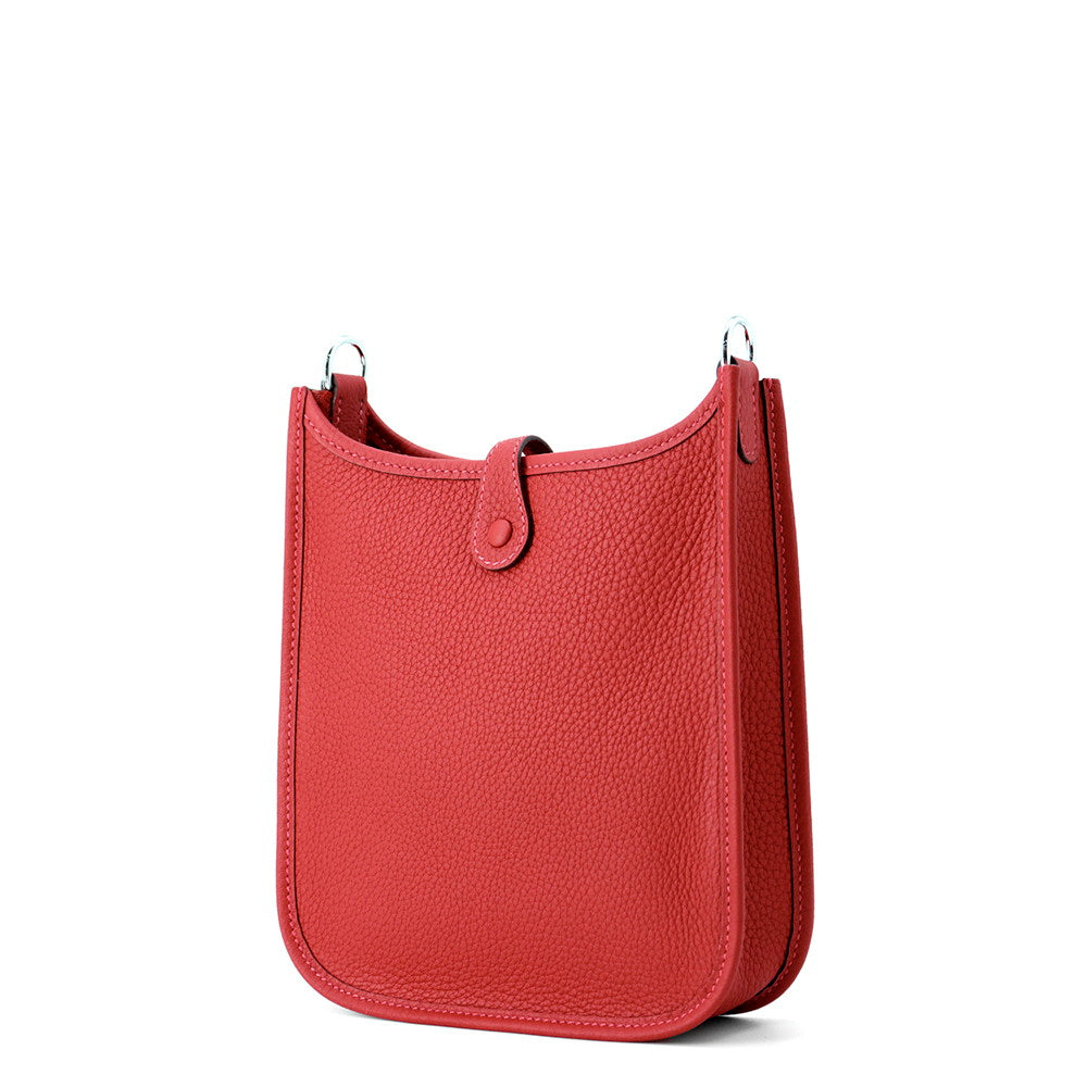 HERMES Evelyne Amazon Long Vermillon Taurillon Nobillo Size TPM