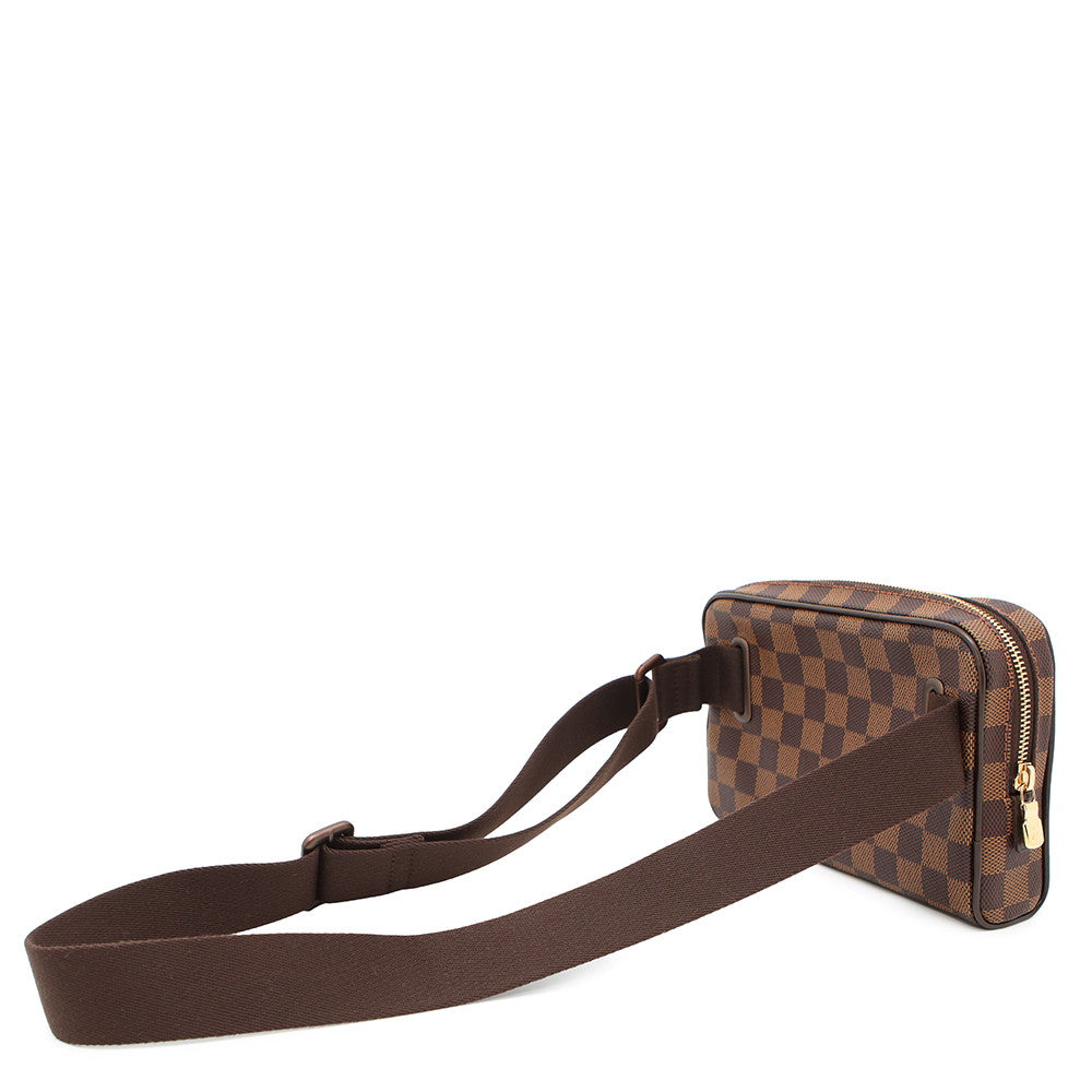 LOUIS VUITTON Bum Bag Brooklyn BrownN41101 Damier Ebene Canvas