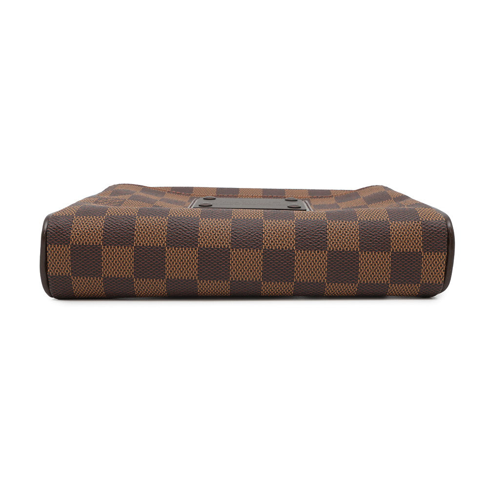 LOUIS VUITTON Bum Bag Brooklyn BrownN41101 Damier Ebene Canvas