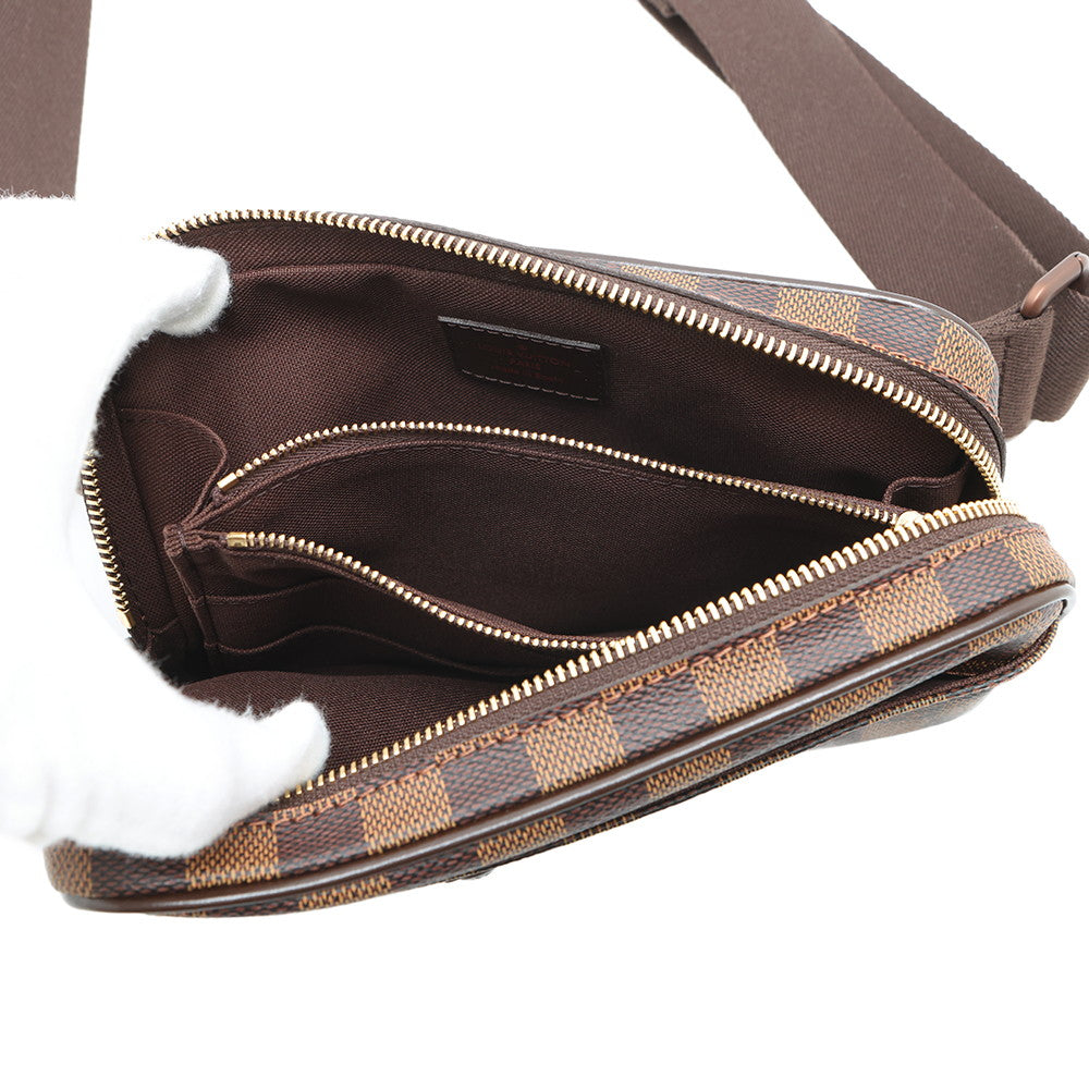 LOUIS VUITTON Bum Bag Brooklyn BrownN41101 Damier Ebene Canvas