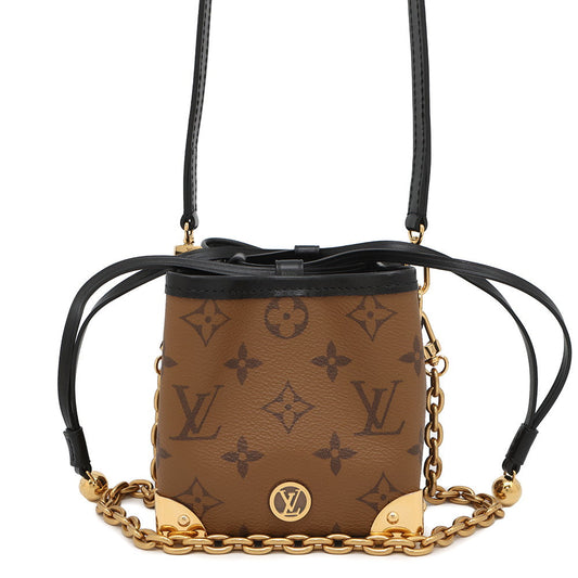 LOUIS VUITTON Noe Purse ・LV Bag Charm NoirM82885 Monogram Reverse Canvas