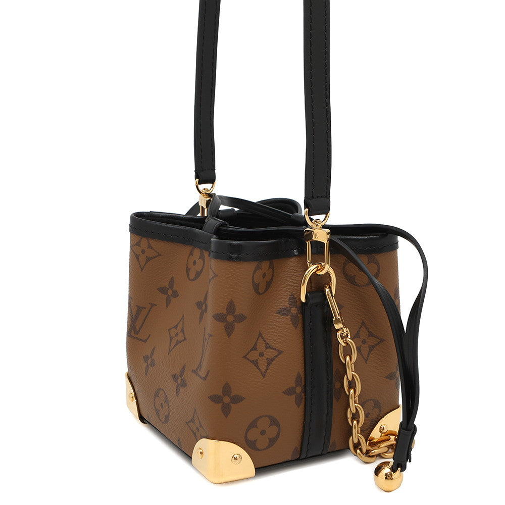 LOUIS VUITTON Noe Purse ・LV Bag Charm NoirM82885 Monogram Reverse Canvas