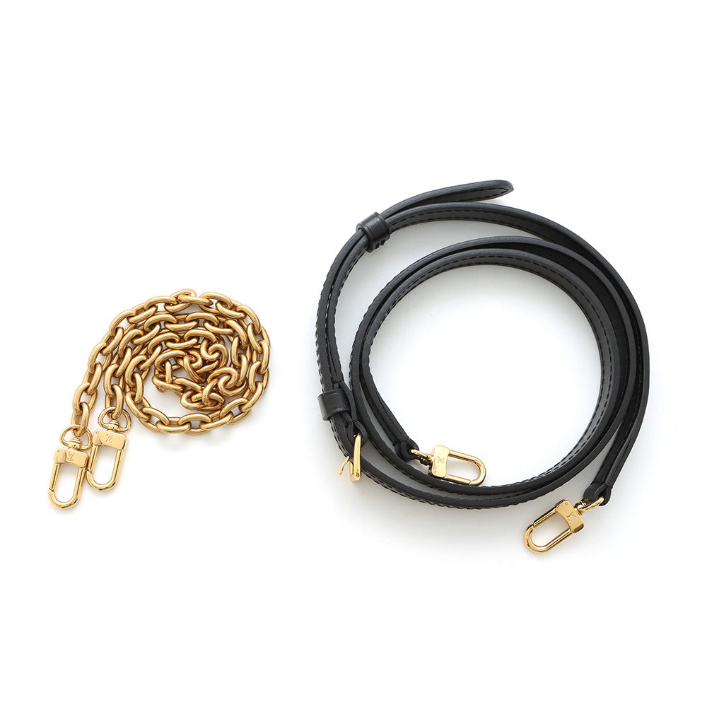 LOUIS VUITTON Noe Purse ・LV Bag Charm NoirM82885 Monogram Reverse Canvas