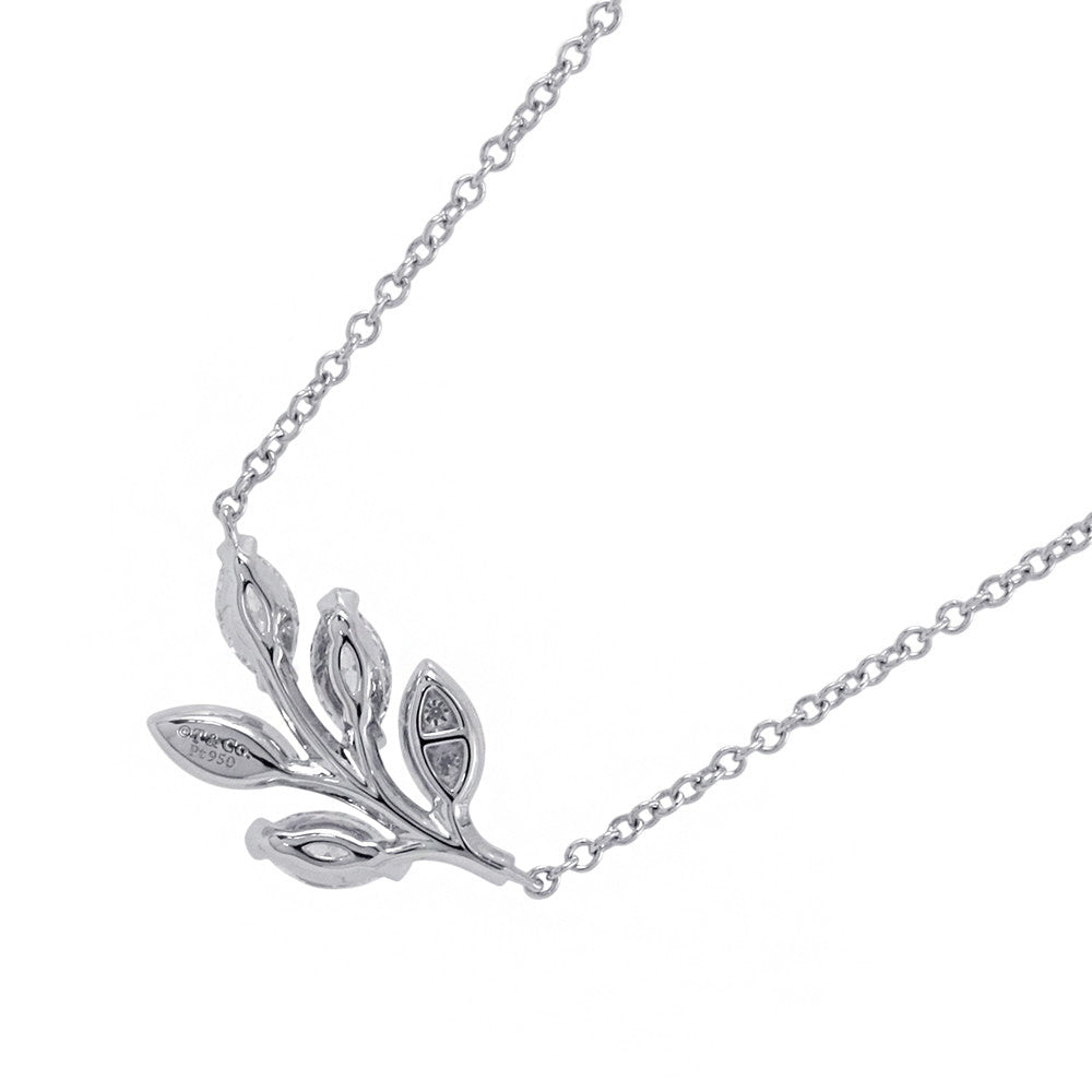 TIFFANY&Co. Victoria Diamond Branch Pendant66960803 Pt950