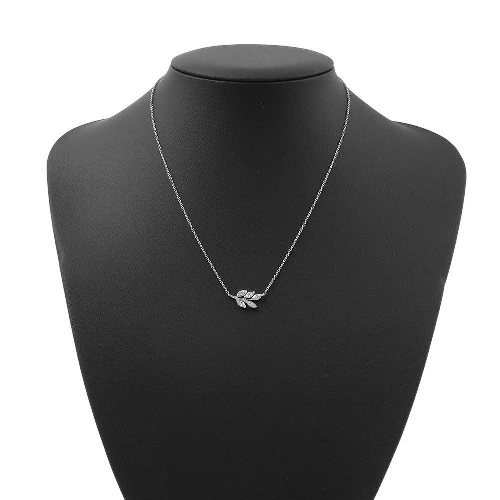 TIFFANY&Co. Victoria Diamond Branch Pendant66960803 Pt950